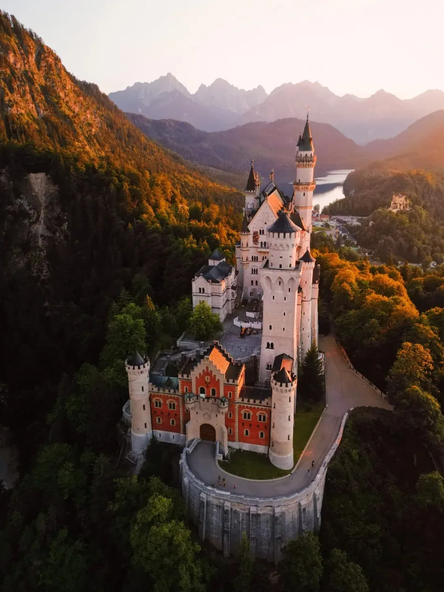 Neuschwanstein and the Bavarian Alps